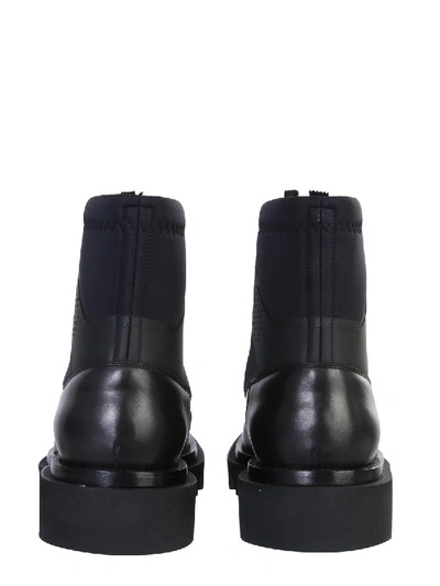 Shop Givenchy Combat Derby Boots In Black
