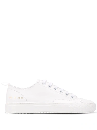 Shop Common Projects Sneakers In Bianco