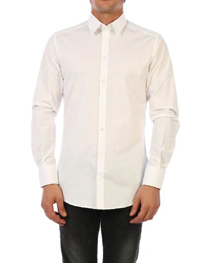 Shop Dolce & Gabbana Cotton Shirt White