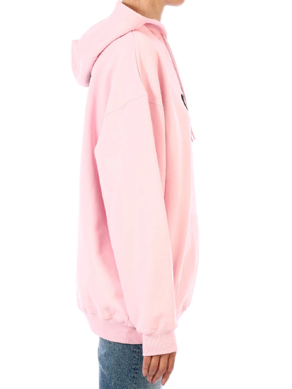 Balenciaga Crew Hoodie Pink ModeSens