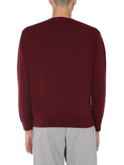 Shop Kenzo Crew Neck Sweater In Red
