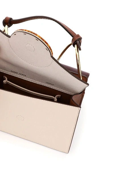 Shop Danse Lente Phoebe Bis Leather Bag In New Peach Oak Tan