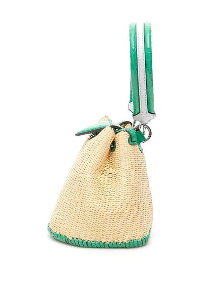 Shop Danse Lente Xs Josh Bag In Emerald Rice