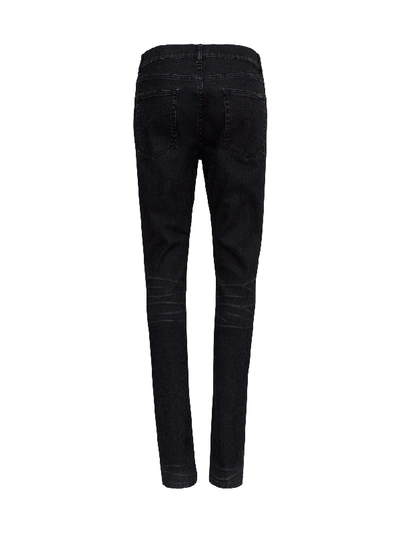 Shop Saint Laurent Skinny Jeans In Black