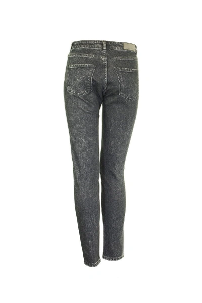 Shop Fabiana Filippi Denim Trousers - Grey In Gray