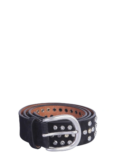 Shop Isabel Marant Étoile Devis Belt In Black