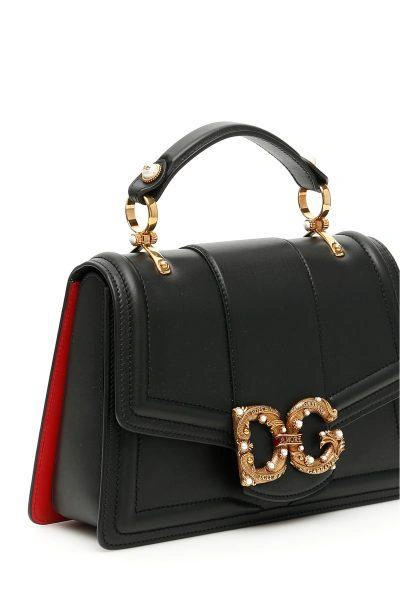 Shop Dolce & Gabbana Dg Amore Bag In Nero
