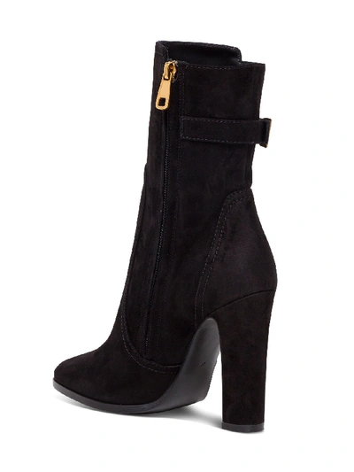 Shop Dolce & Gabbana Suede Ankle Boots In Black