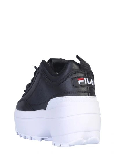 Shop Fila Disruptor Ii Wedge Sneaker In Black