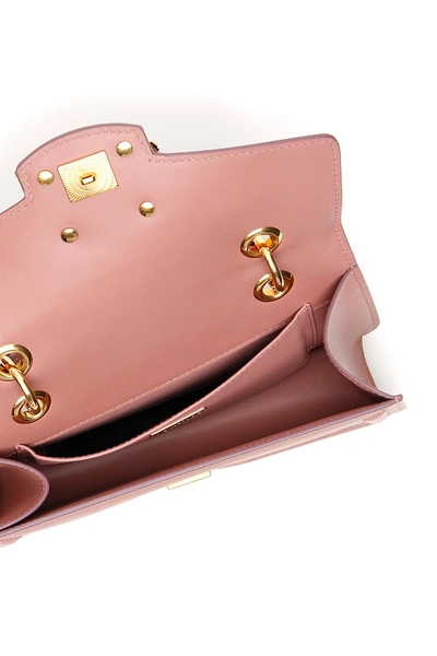 Shop Dolce & Gabbana Dg Amore Bag In Rosa Polvere 2