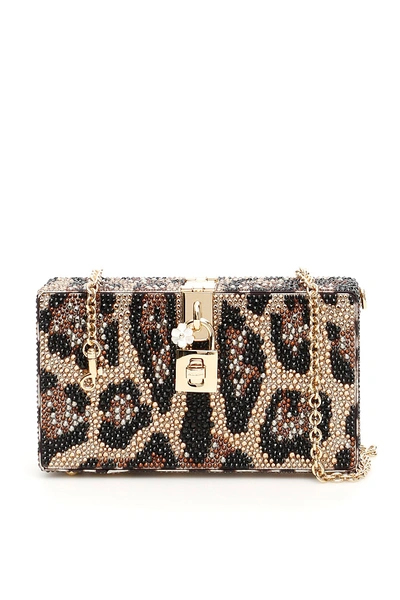 Shop Dolce & Gabbana Dolce Box Bag In Leo New