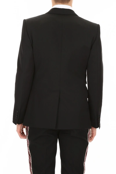 Shop Dolce & Gabbana Sicilia Tuxedo Jacket In Nero