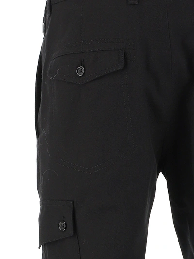 Shop Dolce & Gabbana Trousers In Nero