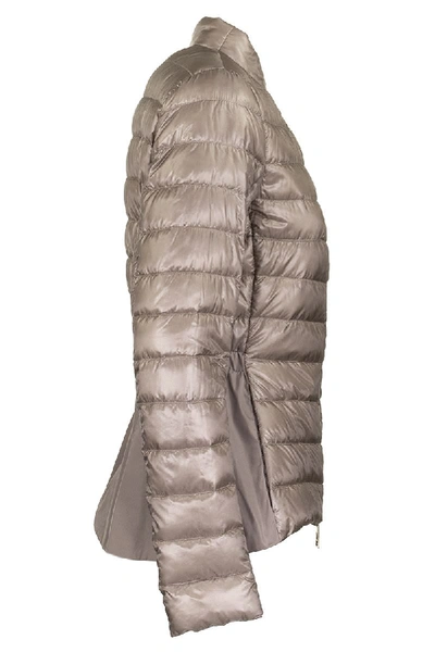 Shop Herno Down Jacket And Technical Taffeta In Antique Pink