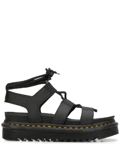 Shop Dr. Martens' Dr. Martens Sandals In Nero