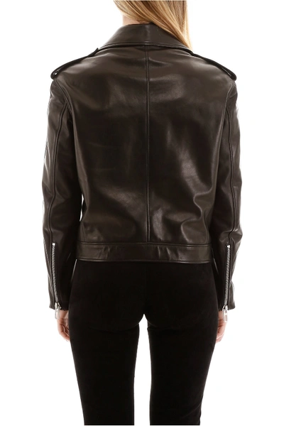 Shop Drome Biker Jacket In Black