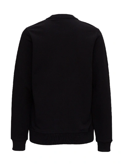 Shop Burberry Jersey Dryden Sweatshirt In Black