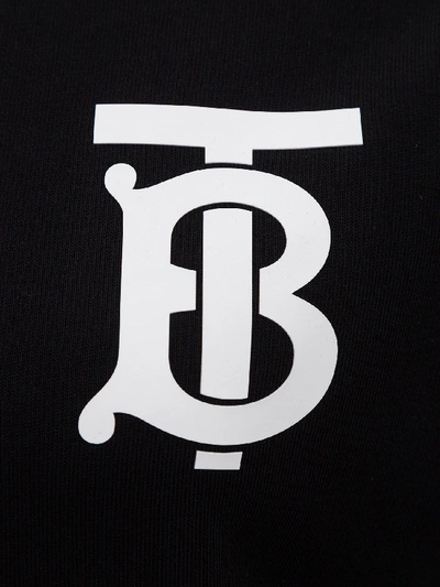 Shop Burberry Jersey Dryden Sweatshirt In Black