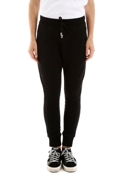 Shop Dsquared2 Logo Joggers In Black