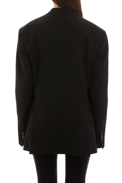 Shop Dsquared2 Oversized Blazer In Black