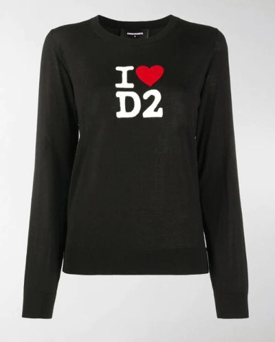 Shop Dsquared2 Sweaters In Nero