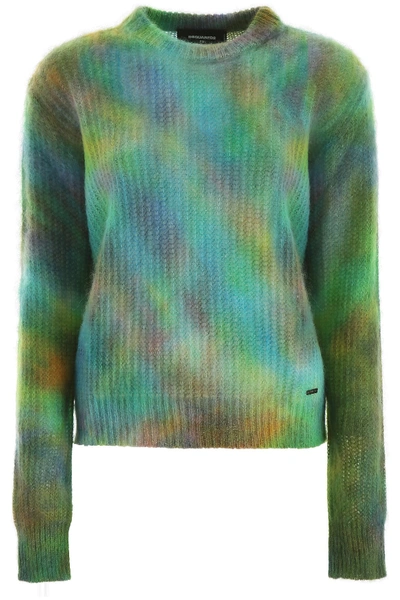 Shop Dsquared2 Tie Dye Pullover In Mix Colors