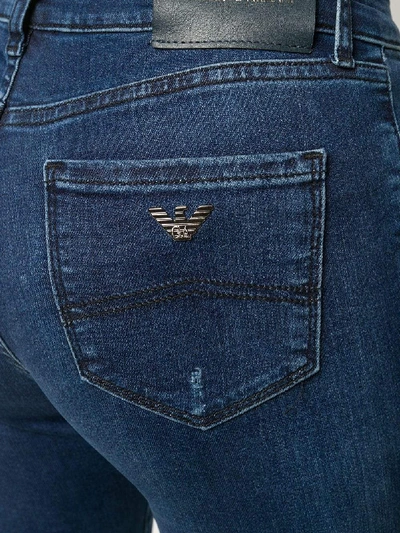 Shop Emporio Armani Jeans In Blu