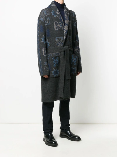 Shop Etro Coats In Blu