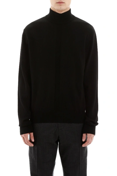 Shop Etudes Studio Etudes Mock Neck Knit In Black