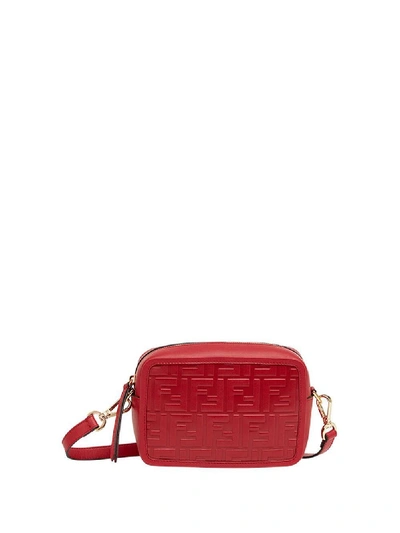 Shop Fendi Bags In Rosso