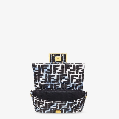 Shop Fendi Bags In Bco+celeste+nr+ovibr