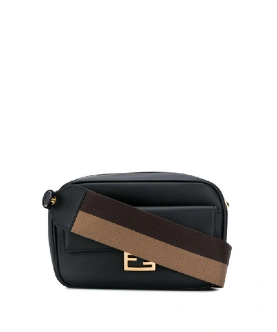 Shop Fendi Bags In Nero+oro Soft