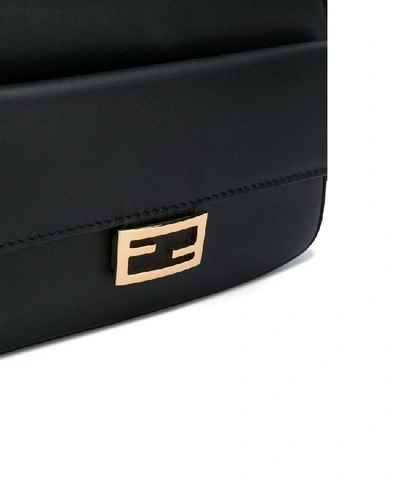 Shop Fendi Bags In Nero+oro Soft