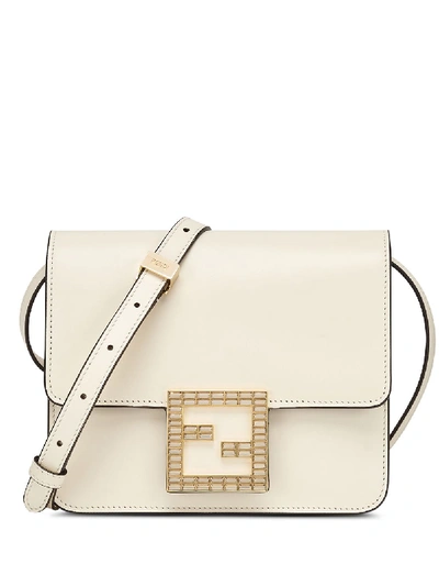 Shop Fendi Bags In Bianco