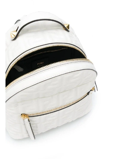 Shop Fendi Bags In Bianco