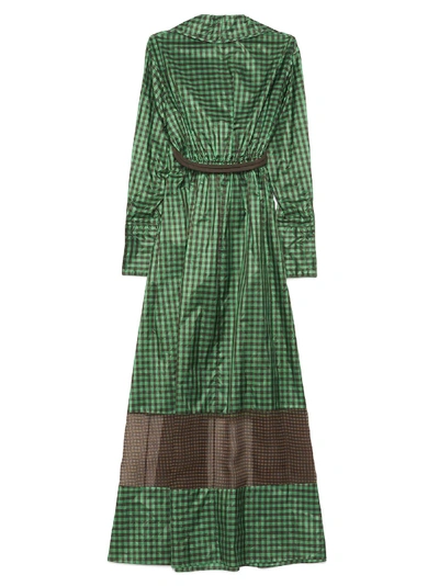 Shop Fendi Dresses In Verde