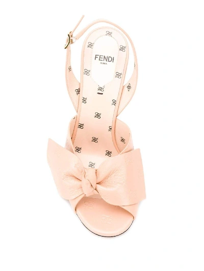 Shop Fendi Sandals In Rosa