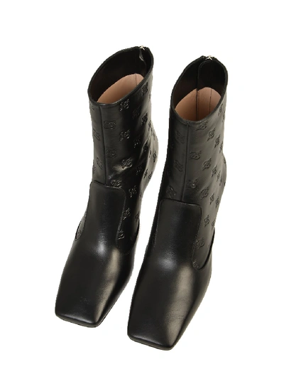Shop Fendi Ffreedom Ankle Boot In Black