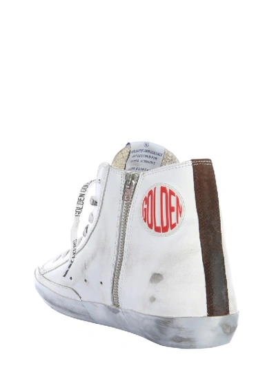 Shop Golden Goose Francy Sneakers In White