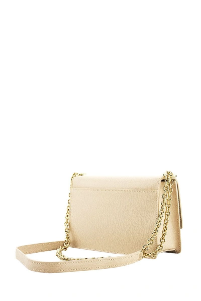 Shop Furla 1927 Mini Crossbody In Light Nude