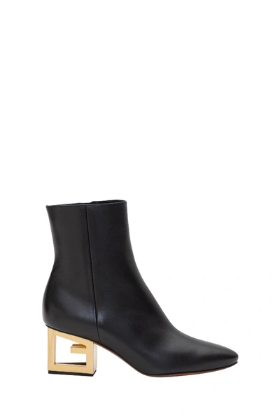 Shop Givenchy G Heel Boots In Black