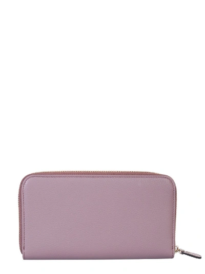 Shop Ferragamo Gancini Wallet In Pink