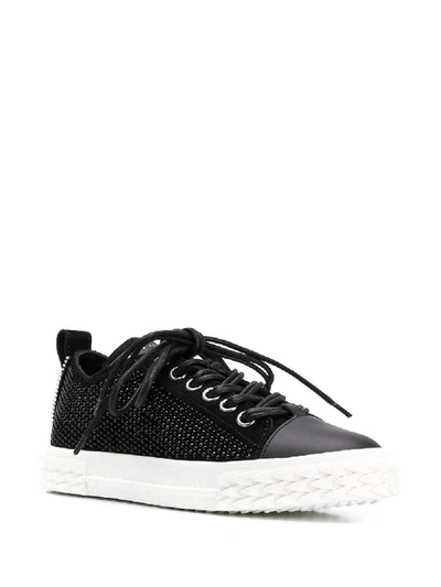 Shop Giuseppe Zanotti Sneakers In Nero