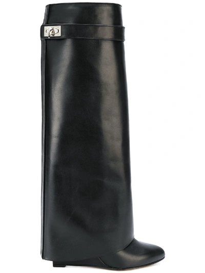 Shop Givenchy Boots In Nero
