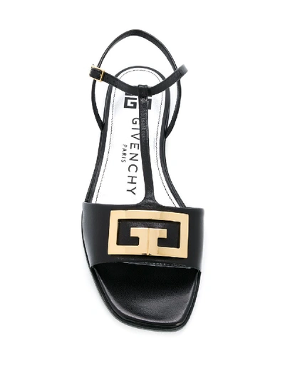 Shop Givenchy Sandals In Nero