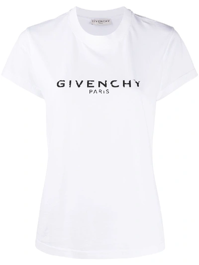 Shop Givenchy T-shirts And Polos In Bianco