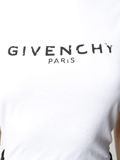 Shop Givenchy T-shirts And Polos In Bianco