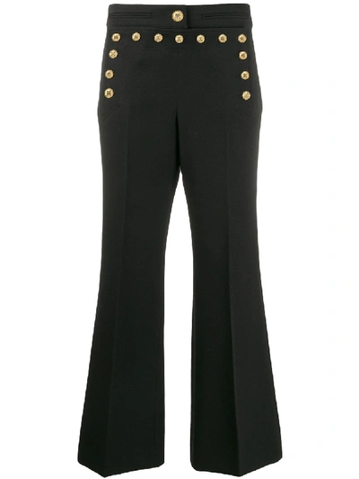 Shop Givenchy Trousers In Nero