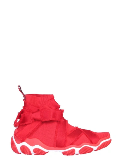 Shop Red Valentino Glam Run Sneaker In Red