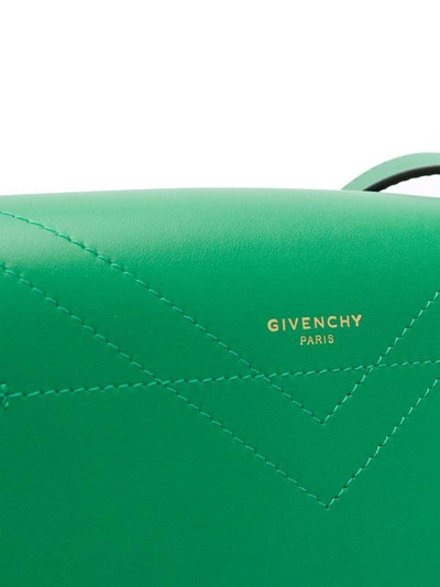 Shop Givenchy Green Eden Bag In Nero